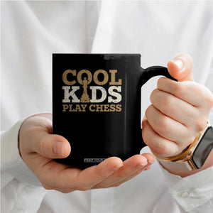 Chess Lover Coffee Mug Cool Kids Play Chess Vintage King TS11 Print Your Wear