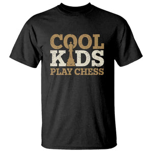 Chess Lover T Shirt Cool Kids Play Chess Vintage King TS11 Black Print Your Wear