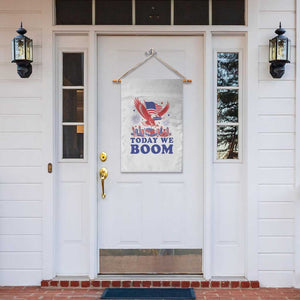 Today We Boom 4th of July Bald Eagle Fireworks Garden Flag TS11 Print Your Wear