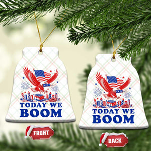 Today We Boom 4th of July Bald Eagle Fireworks Ceramic Ornament TS11 Print Your Wear