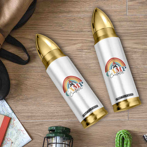 Camp Counselor Bullet Tumbler Summer Camp Rainbow
