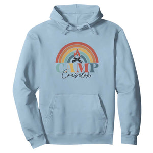 Camp Counselor Hoodie Summer Camp Rainbow