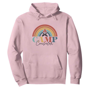 Camp Counselor Hoodie Summer Camp Rainbow