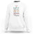 School Nurse Sweatshirt Love Heal Return Them Nursing Cap TS11 White Print Your Wear