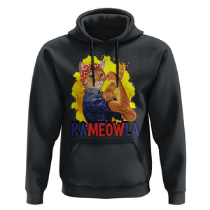 Cat Lady Kamala Hoodie Ka Meow La Presidential Election TS11 Black Print Your Wear