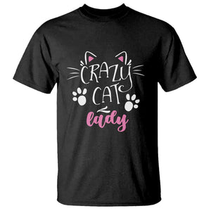 Funny Crazy Cat Lady T Shirt President Kamala Cat Paw Ears TS11 Black Print Your Wear