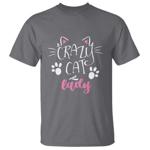 Funny Crazy Cat Lady T Shirt President Kamala Cat Paw Ears TS11 Charcoal Print Your Wear