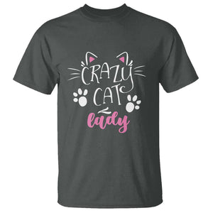 Funny Crazy Cat Lady T Shirt President Kamala Cat Paw Ears TS11 Dark Heather Print Your Wear