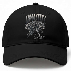 Jimothy Raccoon Baseball Cap Funny Seattle Trash Panda Wildlife TS11 Print Your Wear