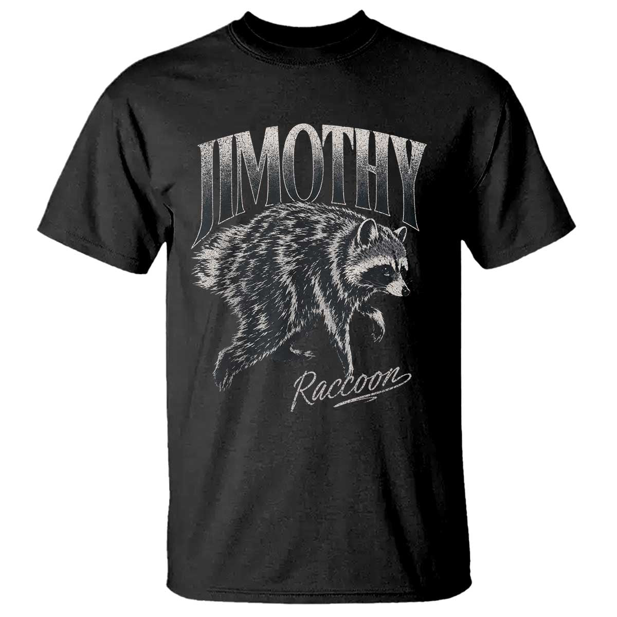 Jimothy Raccoon T Shirt Funny Seattle Trash Panda Wildlife TS11 Black Print Your Wear