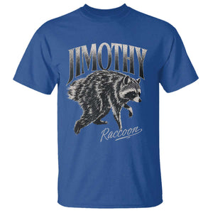 Jimothy Raccoon T Shirt Funny Seattle Trash Panda Wildlife TS11 Royal Blue Print Your Wear