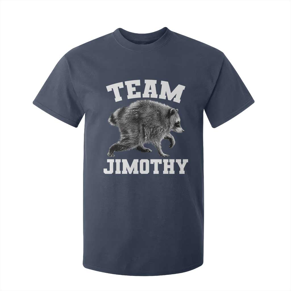 Team Jimothy Raccoon T Shirt For Kid Funny Seattle Trash Panda Lover TS11 Navy Print Your Wear