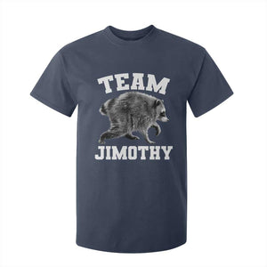 Team Jimothy Raccoon T Shirt For Kid Funny Seattle Trash Panda Lover TS11 Navy Print Your Wear