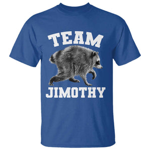 Team Jimothy Raccoon T Shirt Funny Seattle Trash Panda Lover TS11 Royal Blue Print Your Wear