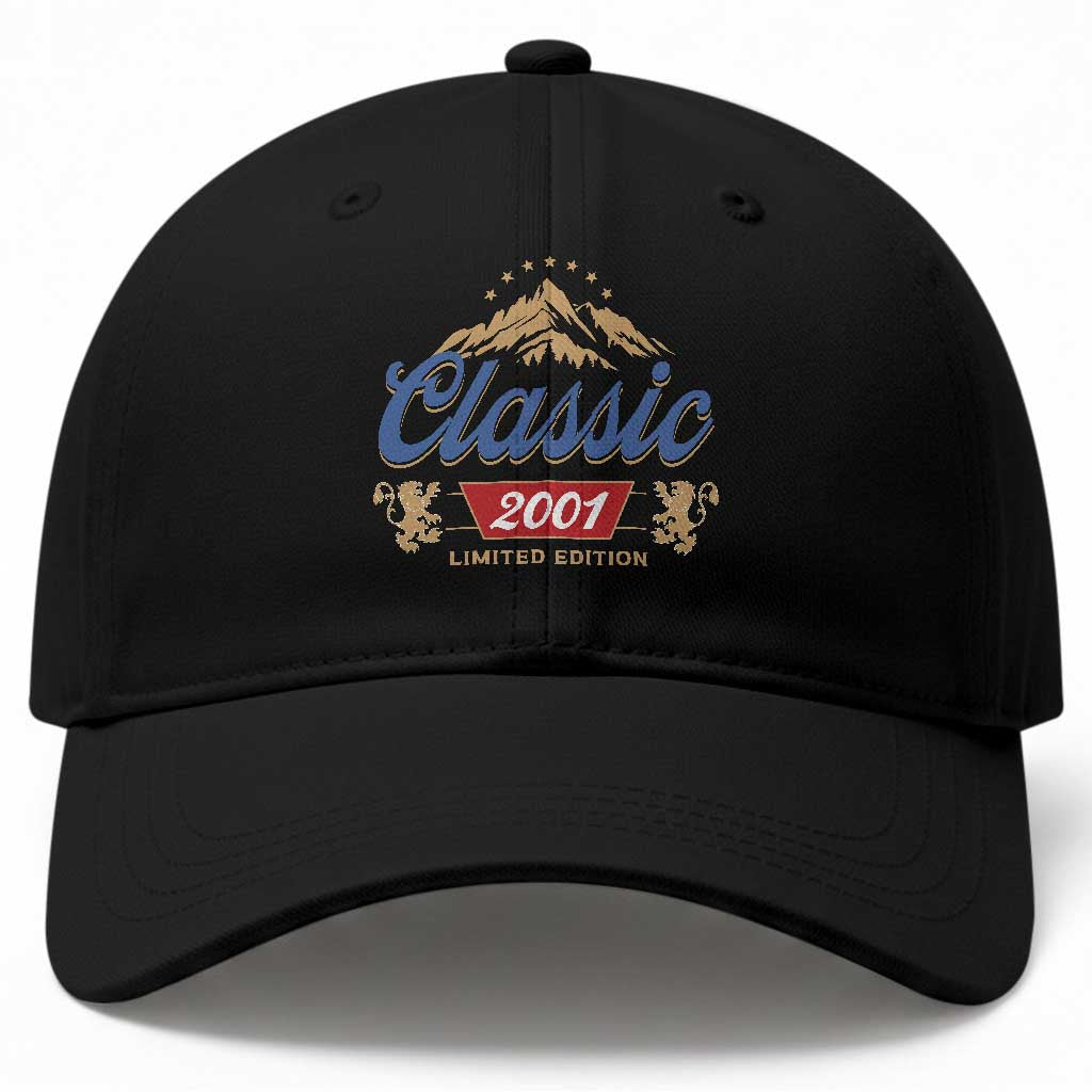25th Birthday Beer Classic 2001 Limited Edition Baseball Cap Funny Gifts for 25 Year Olds TS11 Print Your Wear