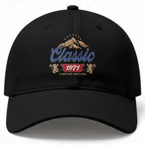 55th Birthday Beer Classic 1971 Limited Edition Baseball Cap Funny Gifts for 55 Year Olds TS11 Print Your Wear
