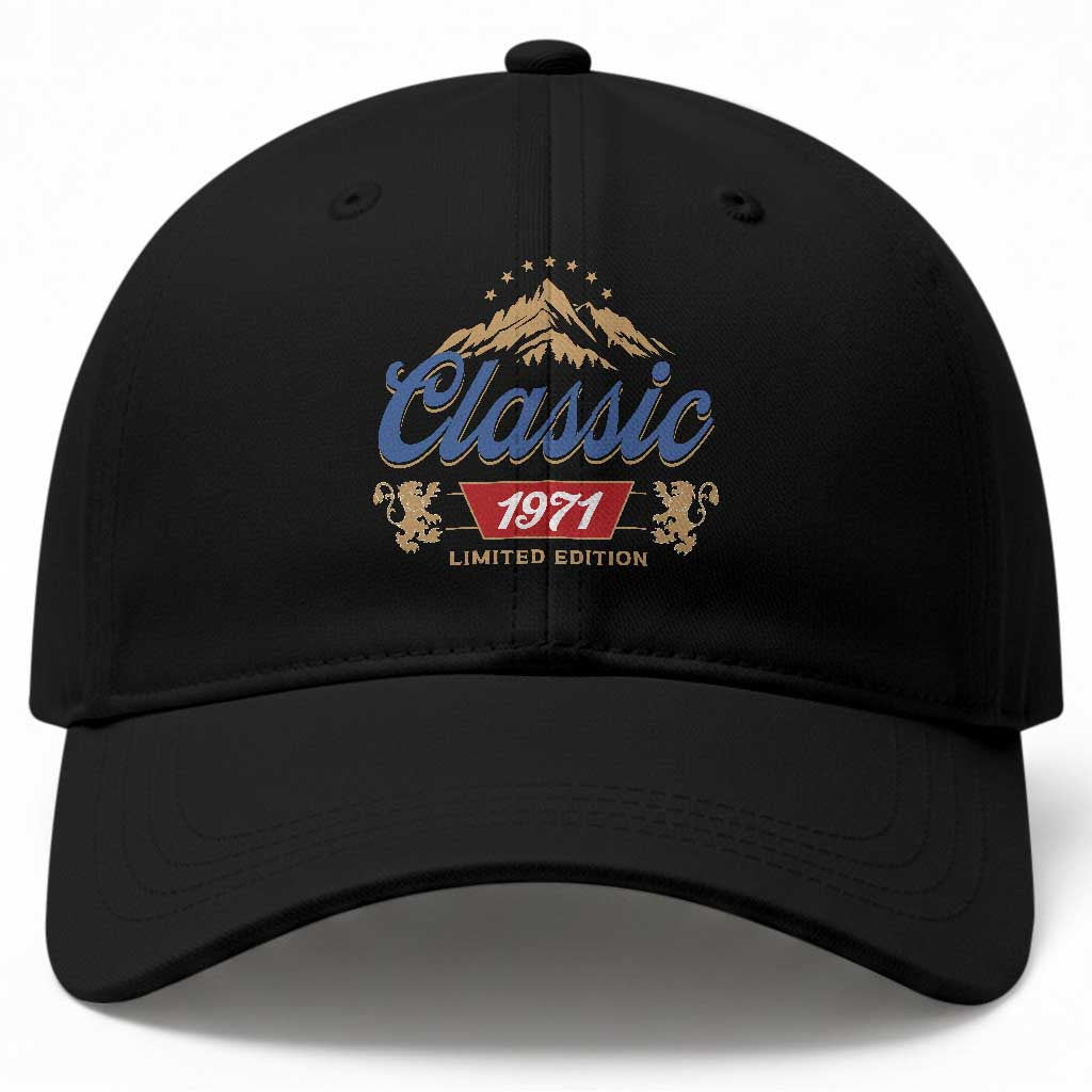 55th Birthday Beer Classic 1971 Limited Edition Baseball Cap Funny Gifts for 55 Year Olds TS11 Print Your Wear