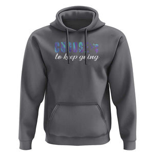 Suicide Prevention Awareness Hoodie Choose To Keep Going Semicolon Birds TS11 Charcoal Print Your Wear