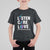 Suicide Prevention Awareness T Shirt For Kid Listen Care Love Semicolon Bird Flower Ribbon TS11 Black Print Your Wear