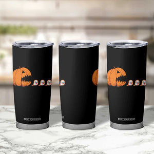 Funny Halloween Gamer Video Gaming Pumpkin Ghost Tumbler Cup TS11 Print Your Wear