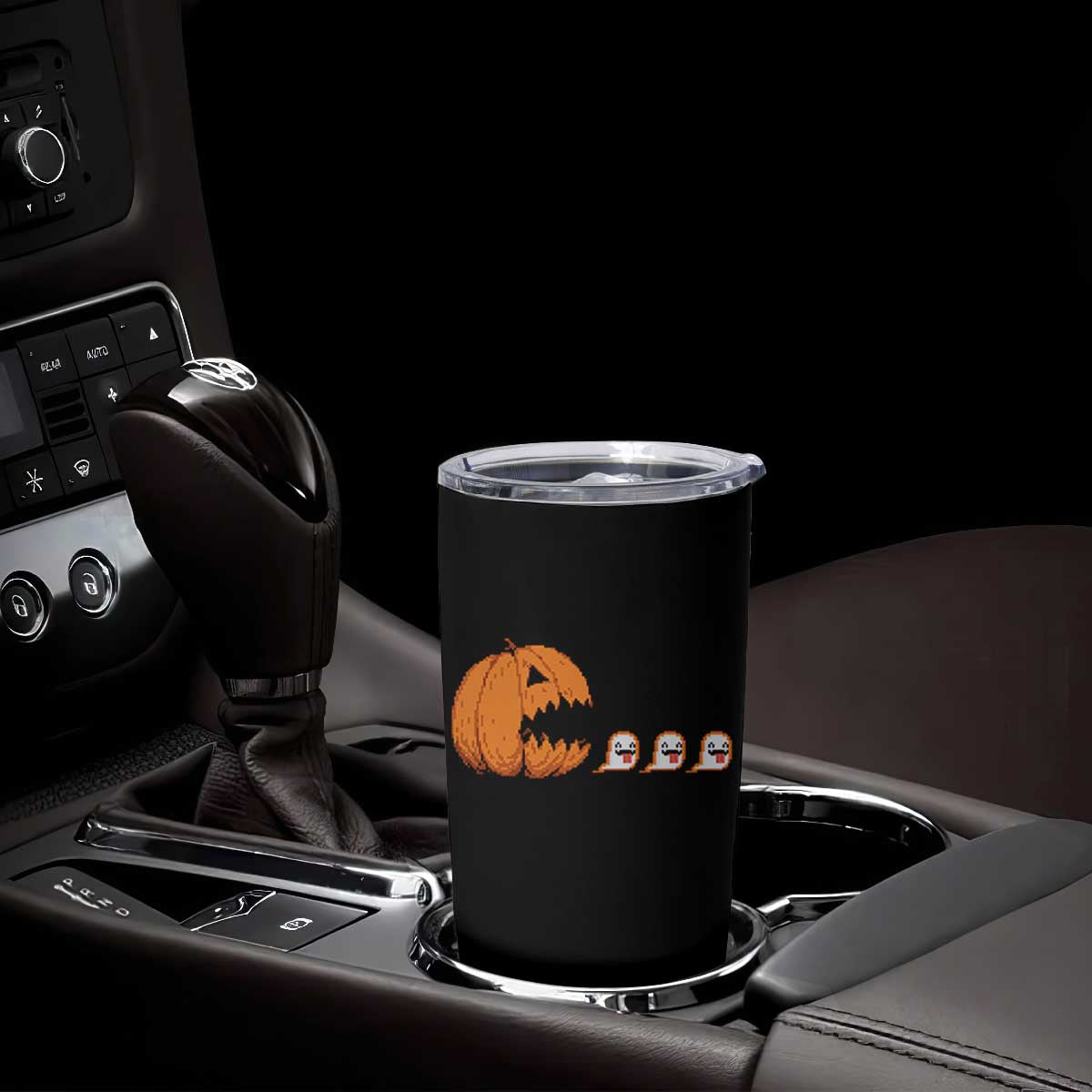 Funny Halloween Gamer Video Gaming Pumpkin Ghost Tumbler Cup TS11 Print Your Wear