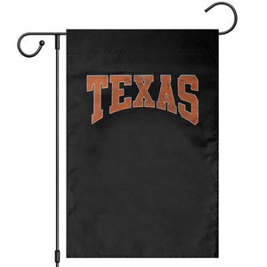 Texas TX Vintage Athletic Sports Design Garden Flag 80s 90s Style