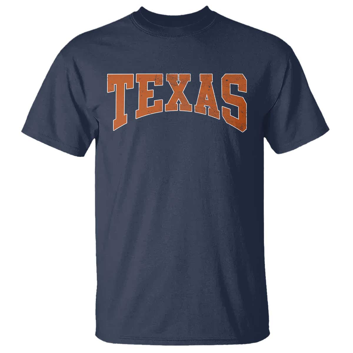 Texas TX Vintage Athletic Sports Design T Shirt 80s 90s Style
