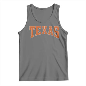 Texas TX Vintage Athletic Sports Design Tank Top 80s 90s Style