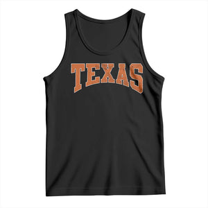 Texas TX Vintage Athletic Sports Design Tank Top 80s 90s Style