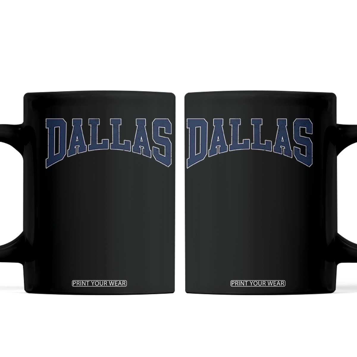 Dallas Vintage Athletic Sports Design Coffee Mug Texas TX Souvenir