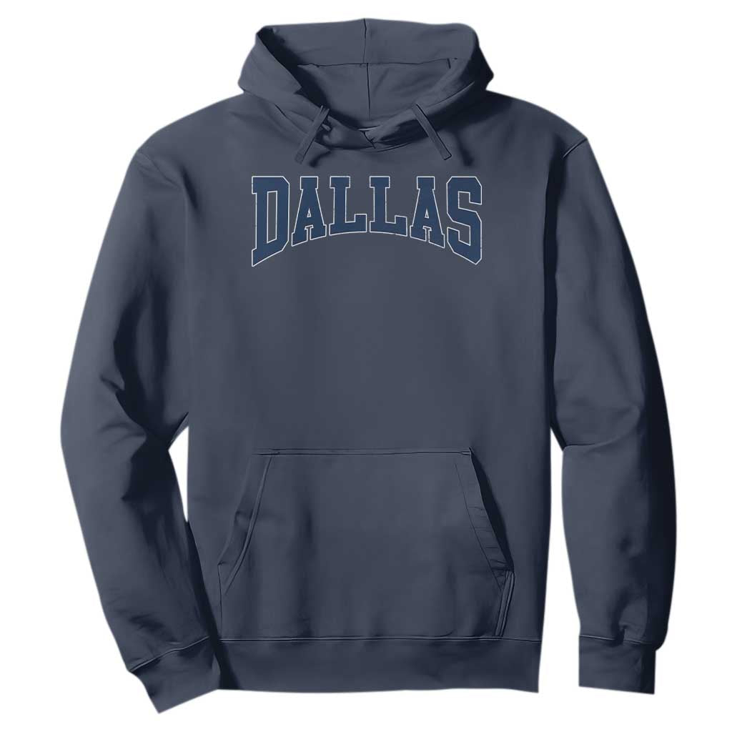 Dallas Vintage Athletic Sports Design Hoodie Texas TX Souvenir