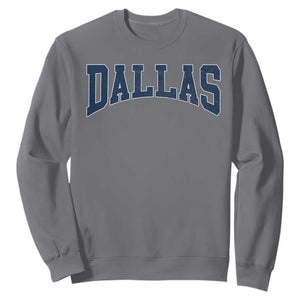 Dallas Vintage Athletic Sports Design Sweatshirt Texas TX Souvenir