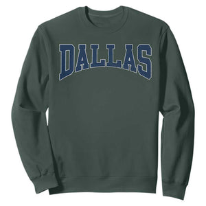 Dallas Vintage Athletic Sports Design Sweatshirt Texas TX Souvenir