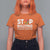 Unity Day T Shirt For Women Stop Bullying Stand Up Speak Out Hand Prints Anti Bullying Awareness TS11 Orange Print Your Wear