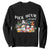 Halloween Nurse Sweatshirt Pick Your Poison Pharmacy Witches TS11 Black Print Your Wear