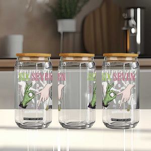 Funny Six Seven Witch Pink And Green Broomstick Magic Wand Glass Can TS11 Print Your Wear