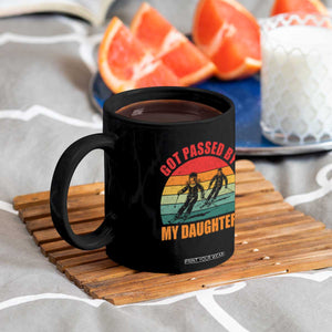 Funny Skiing Ski Dad Coffee Mug Got Passed By My Daughter Retro Vintage TS11 Print Your Wear