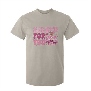 Funny Pink Trump Valentine's Day Sucker For You T Shirt For Kid Hearts TS11 Sand Print Your Wear