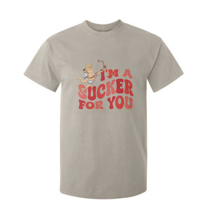 Funny Cupid Trump Valentine's Day I'm A Sucker For You T Shirt For Kid TS11 Sand Print Your Wear