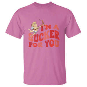 Funny Cupid Trump Valentine's Day I'm A Sucker For You T Shirt TS11 Azalea Print Your Wear