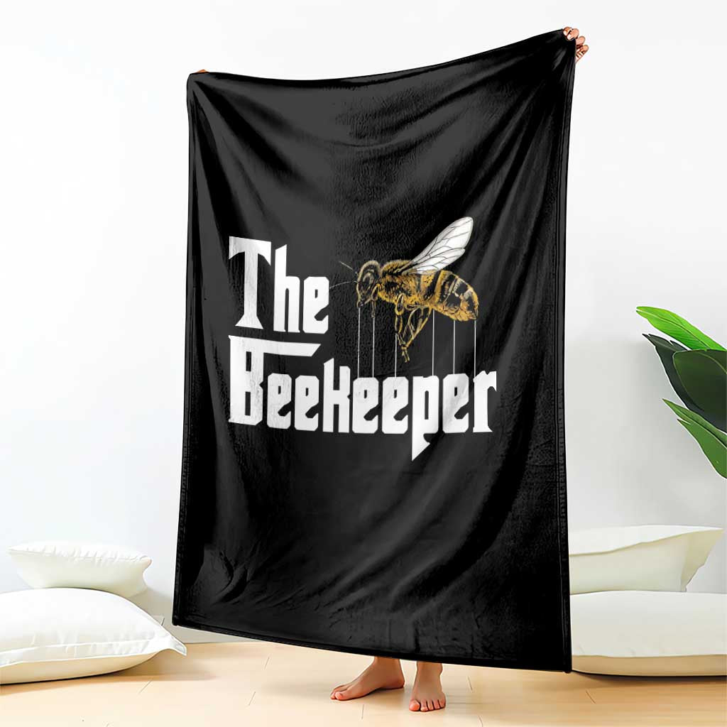 The Beekeeper Throw Blanket Funny Keeping Apiary Beekeeping Gift TS11 Print Your Wear