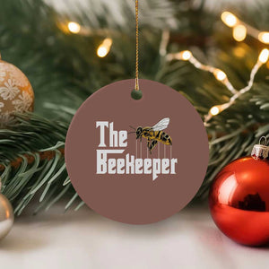 The Beekeeper Ceramic Ornament Funny Keeping Apiary Beekeeping Gift TS11 1pc Mocha Print Your Wear