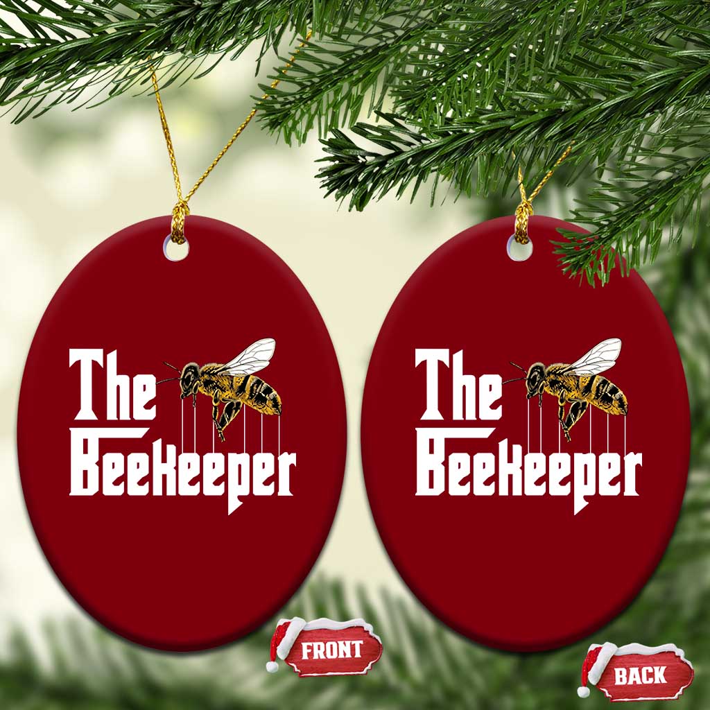 The Beekeeper Ceramic Ornament Funny Keeping Apiary Beekeeping Gift TS11 Print Your Wear