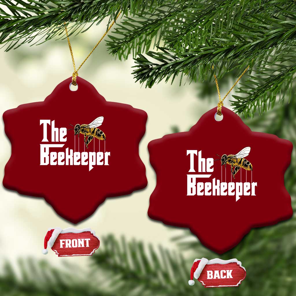 The Beekeeper Ceramic Ornament Funny Keeping Apiary Beekeeping Gift TS11 Print Your Wear