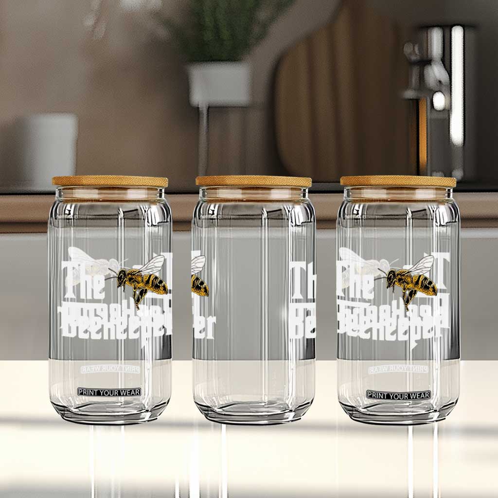 The Beekeeper Glass Can Funny Keeping Apiary Beekeeping Gift TS11 Print Your Wear