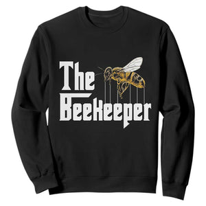 The Beekeeper Sweatshirt Funny Keeping Apiary Beekeeping Gift TS11 Black Print Your Wear
