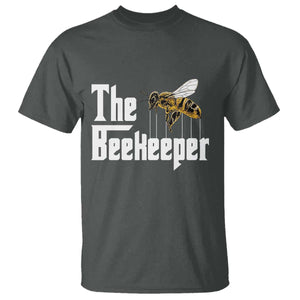 The Beekeeper T Shirt Funny Keeping Apiary Beekeeping Gift TS11 Dark Heather Print Your Wear