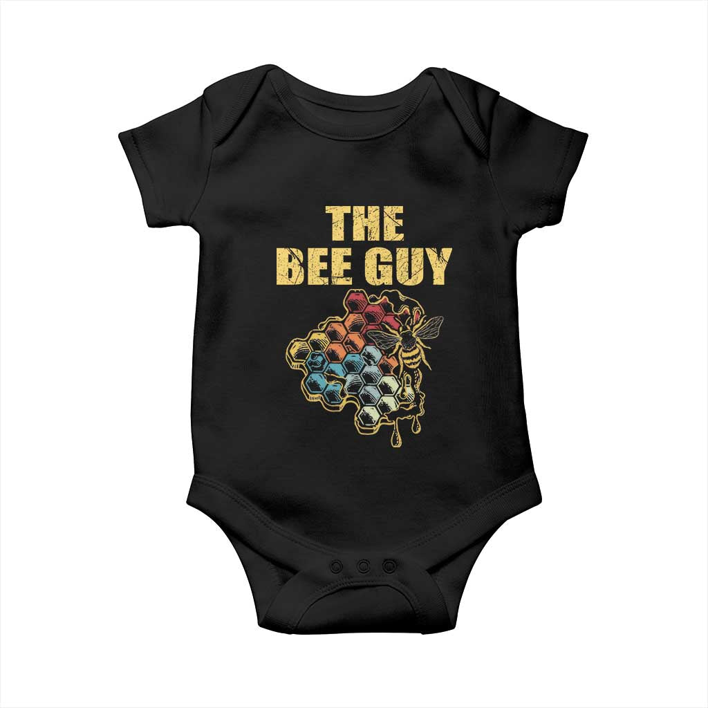 Funny Beekeeper Baby Onesie The Bee Guy Insect Animal Lover TS11 Black Print Your Wear