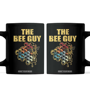 Funny Beekeeper Coffee Mug The Bee Guy Insect Animal Lover TS11 Black Print Your Wear