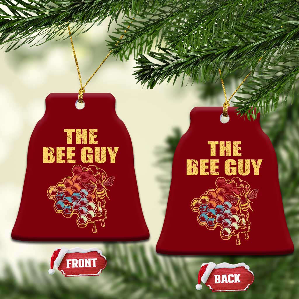 Funny Beekeeper Ceramic Ornament The Bee Guy Insect Animal Lover TS11 Print Your Wear